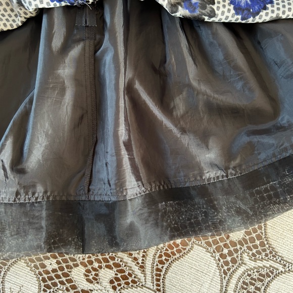 Express Black A-line Mini Skirt - Picture 5 of 5